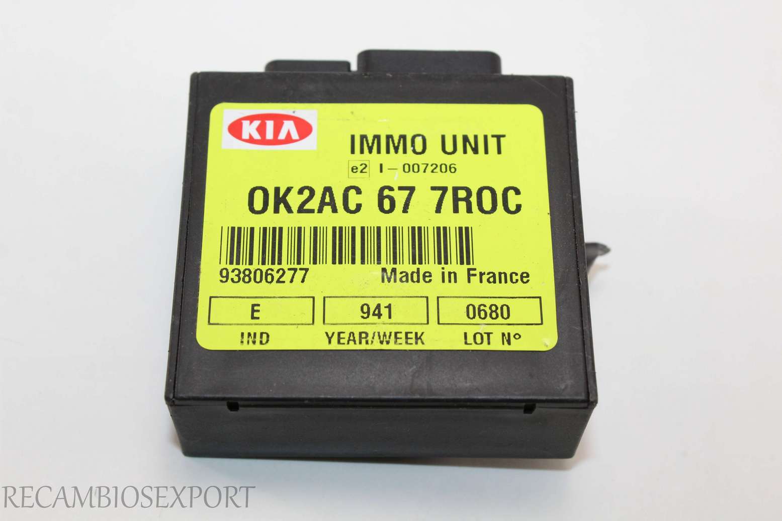 Modulo de inmovilizador Kia Carnival 0K2AC677R0C 0K2AC 67 7R0C - foto 1