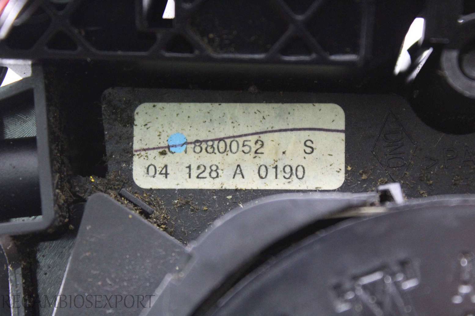 Mando de luces Renault Scenic 820012772807E4 820012772807 61850005 61 85 00 05 04128A0190 04 128 A 0190 - foto 4