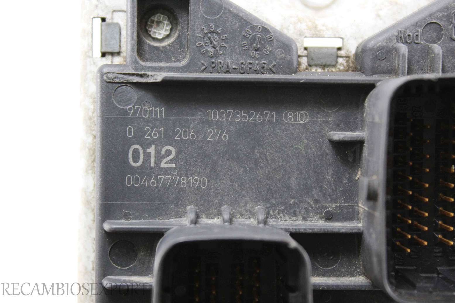 Centralita del motor Fiat Bravo Marea 00467778190 Bosch 0261206276 0 261 206 276 1037352671 - foto 2