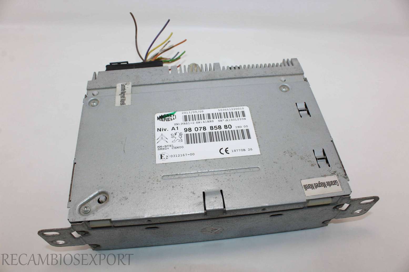 Radio GPS display Peugeot 308 9807885880 98 078 858 80 503551220010 Magneti Marelli A180LZ99N - foto 1