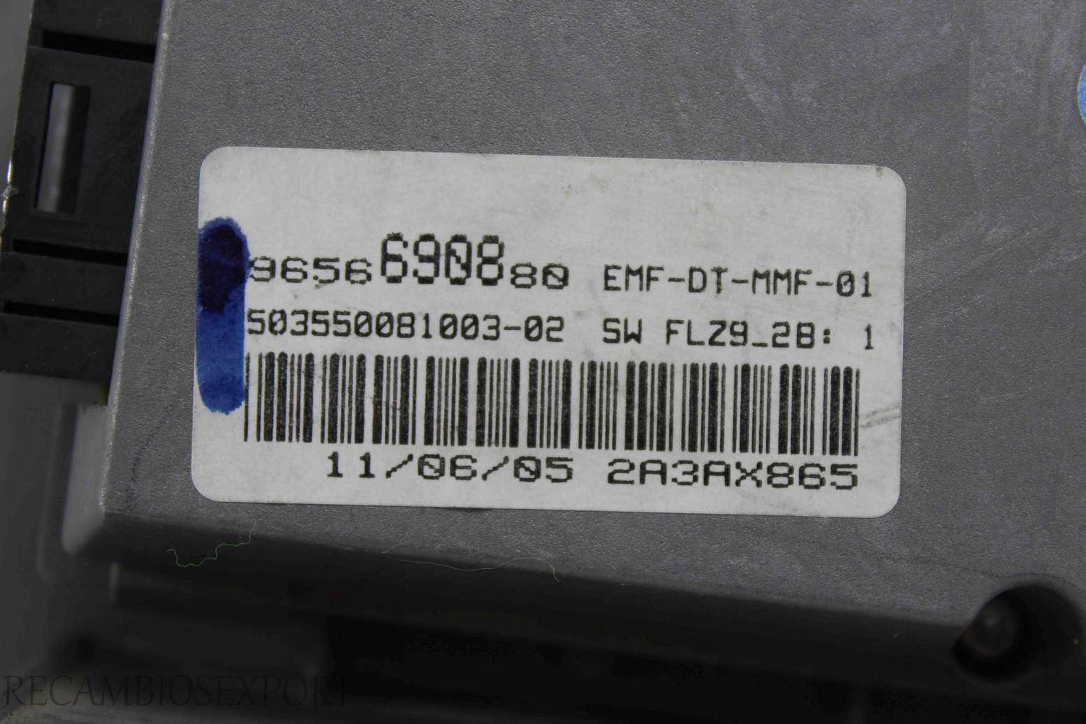 Radio GPS display Citroen C5 9656690880 9656 6908 80 50355008100302 503550081003-02 - foto 3