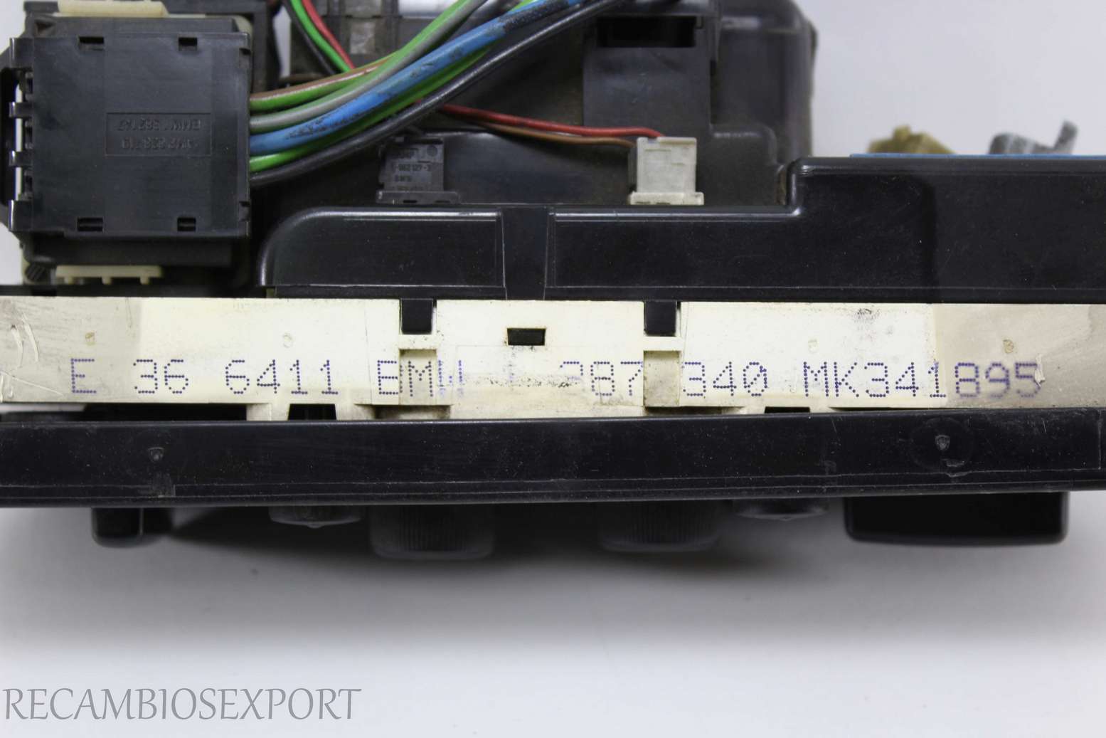 Panel de clima BMW E36 E366411 E 36 64 11 MK341895 MK341895 1382147 1 382 147 13821479 - foto 2