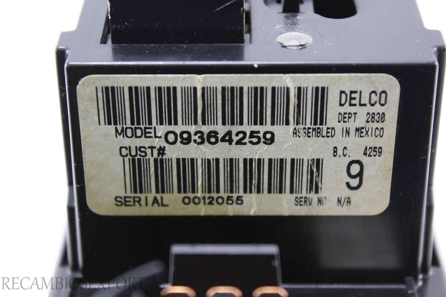 Panel de clima Opel Sintra 09364259 Delco - foto 3