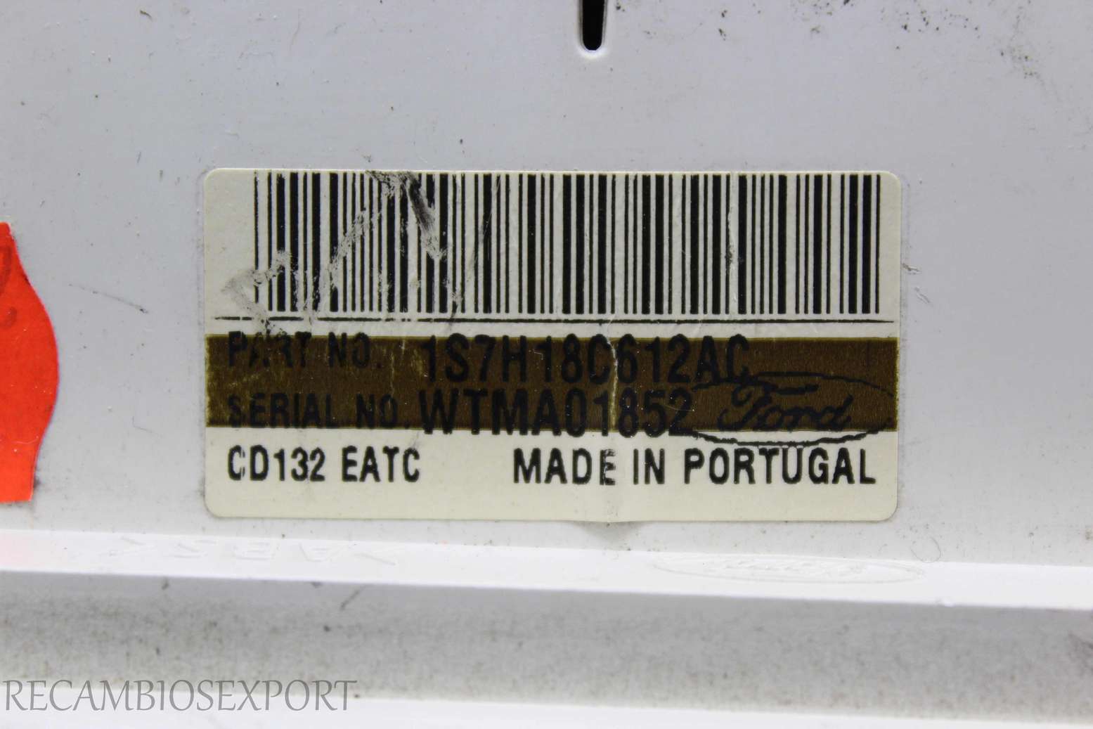 Panel de clima Ford Mondeo 1S7H18C612AC 1S7H18D422BA 1S7H-18D422-BA - foto 4