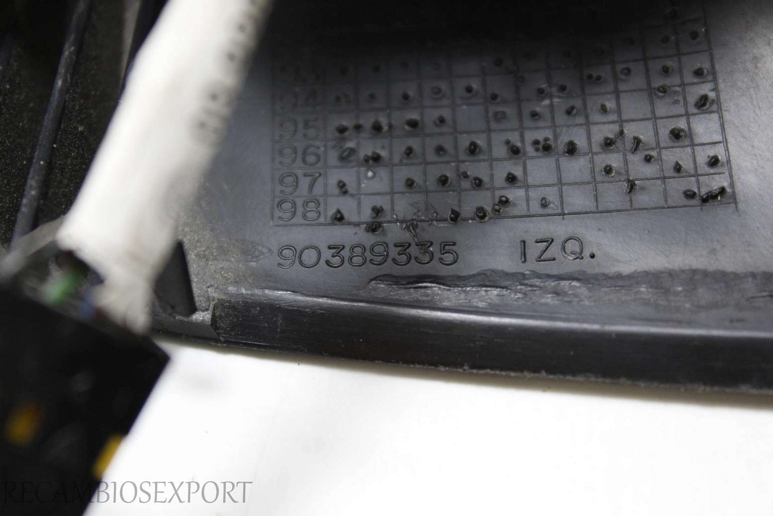 Interruptor de elevalunas Opel Corsa 90389335 008008002 90482478JZ 90 482 478 JZ 90482478 LK 03930717 03 9307 17 - foto 2