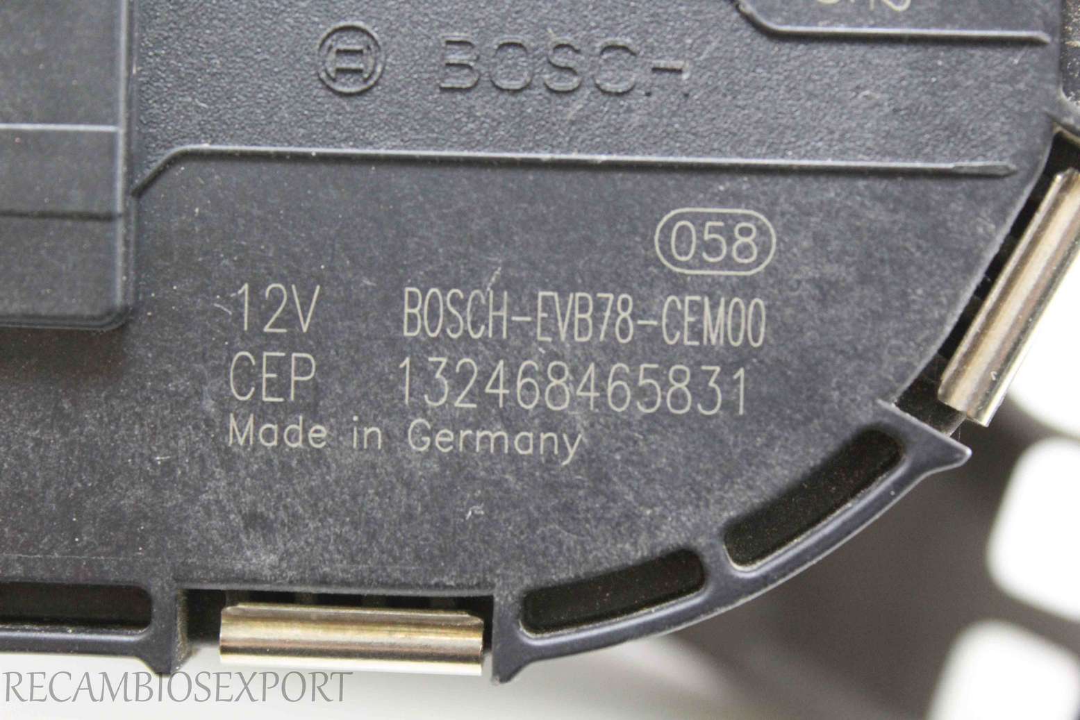 Motor de limpiaparabrisas Citroen C4 Picasso 9676371780 96 763 717 80 97025340 0390248104 Bosch-EVB78-CEM00 1137328710 H3550S8212 H3550 S8212 1323203655 - foto 5