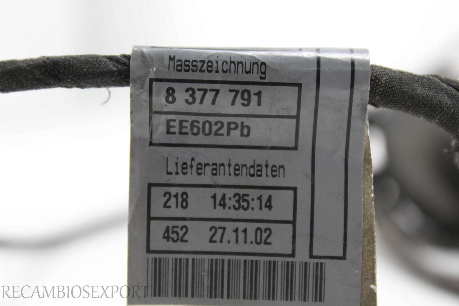 Sensor de aparcamiento BMW E39 8377791 8 377 791 EE602PB 6920858 6 920 858 6913924 6 913 924 6906446 6 906 446 6911838 6 911 838 - foto 2