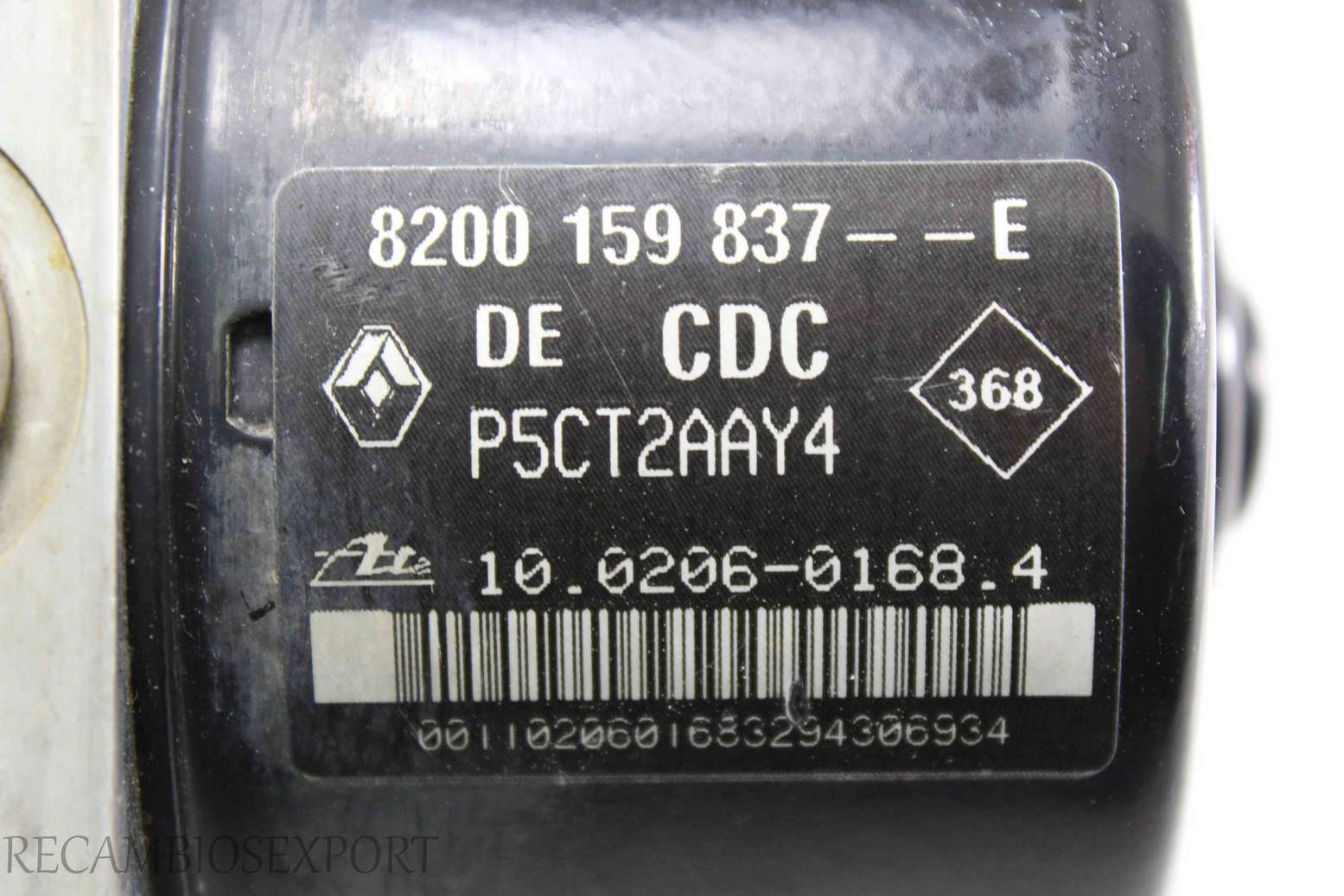 ABS Renault Laguna Espace 8200159837E 8200 159 837 E 10020601684 10.0206-0168.4 10096014333 10.0960-1433.3 00005847E1 - foto 2