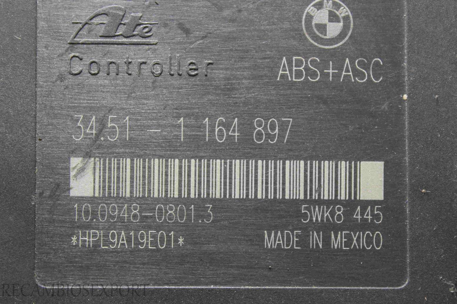 ABS BMW E36 34511164896 34.51-1 164 896 34511164897 34.51-1 164 897 ATE 10020400614 10.0204-0061.4 10020803332 10.0208-0333.2 10094808013 10.0948-0801.3 - foto 4
