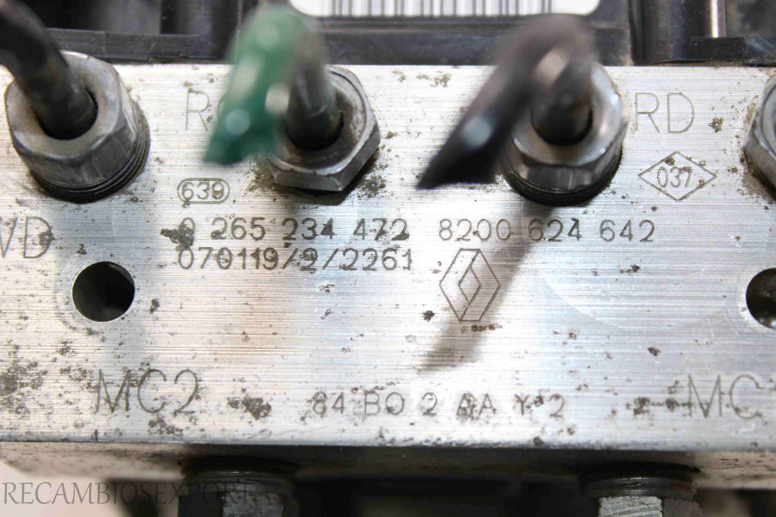 ABS Renault Scenic 8200624642 8200 624 642 Bosch 0265950454 0 265 950 454 0265234472 0 265 234 472 - foto 2
