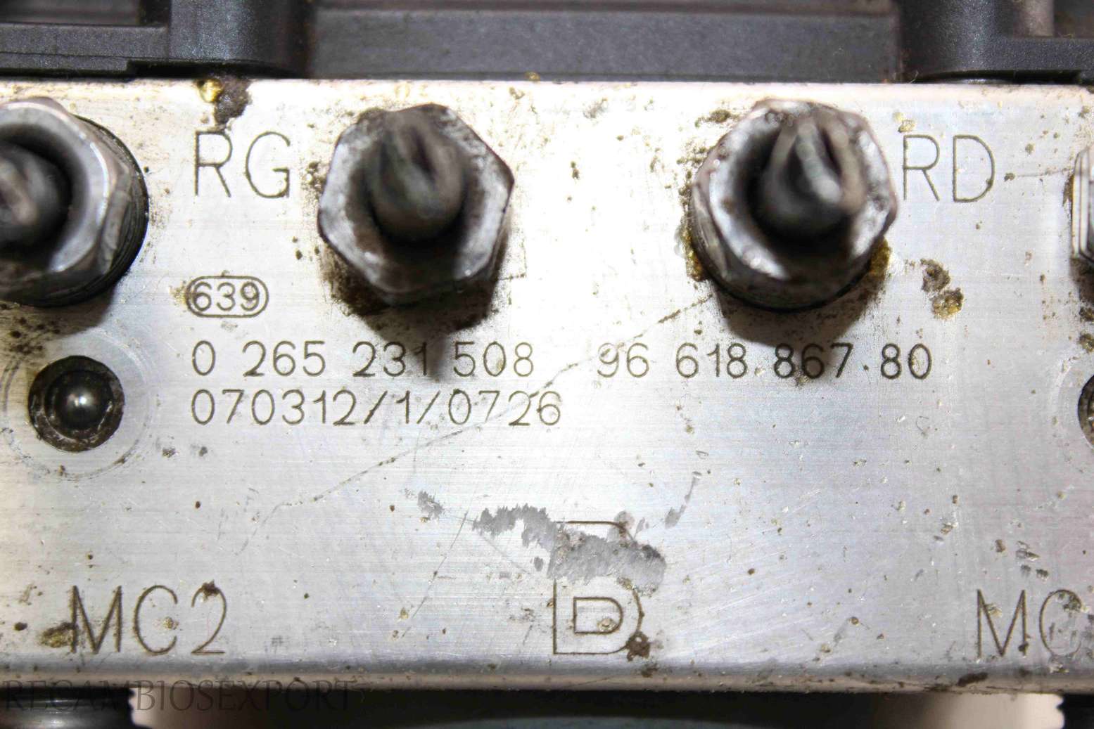 ABS Citroen C4 Peugeot 307 9661886780 96 618 867 80 9663345480 96 633 454 80 Bosch 0265231508 0 265 231 508 0265800406 0 265 800 406 - foto 3