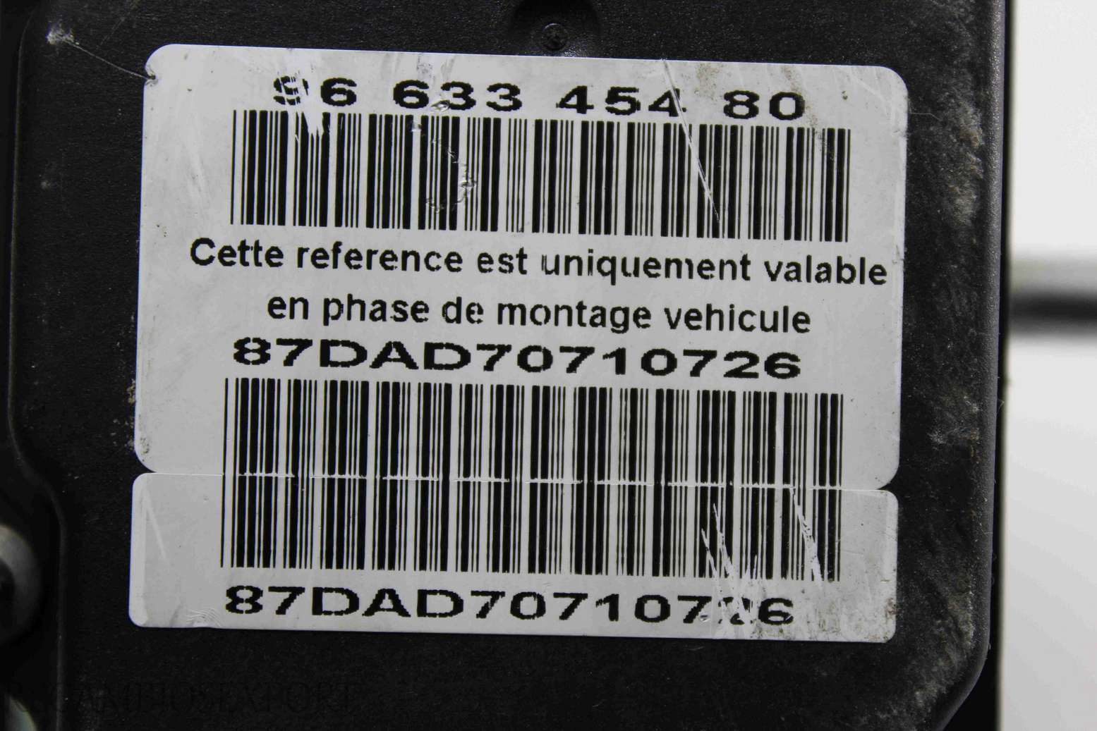ABS Citroen C4 Peugeot 307 9661886780 96 618 867 80 9663345480 96 633 454 80 Bosch 0265231508 0 265 231 508 0265800406 0 265 800 406 - foto 2