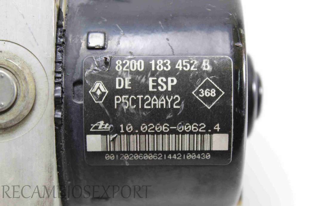 Modulo ABS Renault Laguna 8200183452B 8200 183 452 B ATE 10020600624 10.0206-0062.4 10096014203 10.0960-1420.3 - foto 2