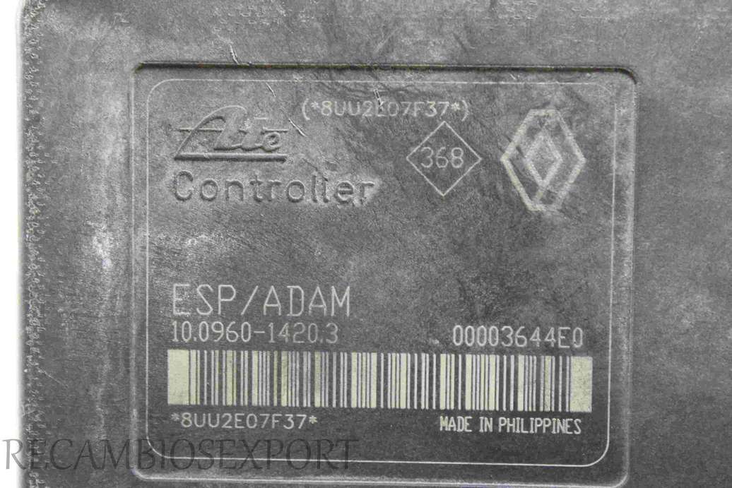 Modulo ABS Renault Laguna 8200183452B 8200 183 452 B ATE 10020600624 10.0206-0062.4 10096014203 10.0960-1420.3 - foto 3