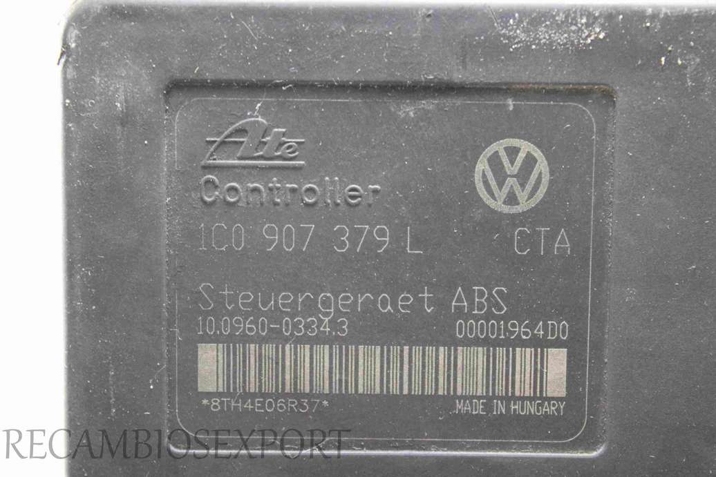 Modulo ABS Seat VW Audi 1J0614117G 1J0 614 117 G A5 1C0907379L 1C0 907 379 L ATE 10020600774 10.0206-0077.4 10096003343 10.0960-0334.3 - foto 3