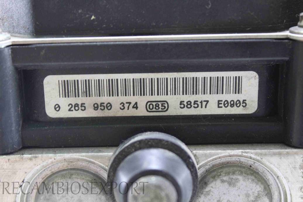 Modulo ABS Peugeot 307 9649988180 96 499 881 80 9660535780 96 605 357 80 Bosch 0265234152 0 265 234 152 0265950374 0 265 950 374 - foto 3