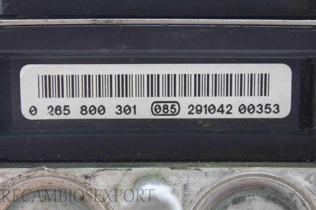 Modulo ABS Peugeot 307 9648265480 96 482 654 80 Bosch 0265231302 0 265 231 302 0265800301 0 265 800 301 - foto 3