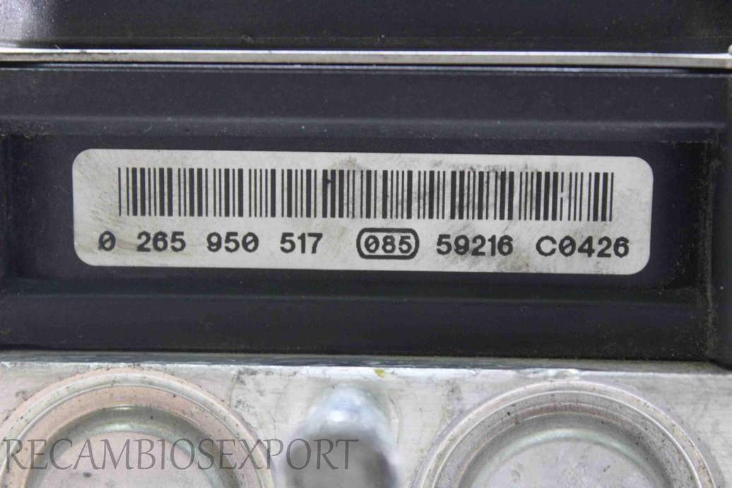 Modulo ABS Citroen C4 9649988180 96 499 881 80 9658299180 96 582 99 180 Bosch 0265234395 0 265 234 395 0265950517 0 265 950 517 - foto 3