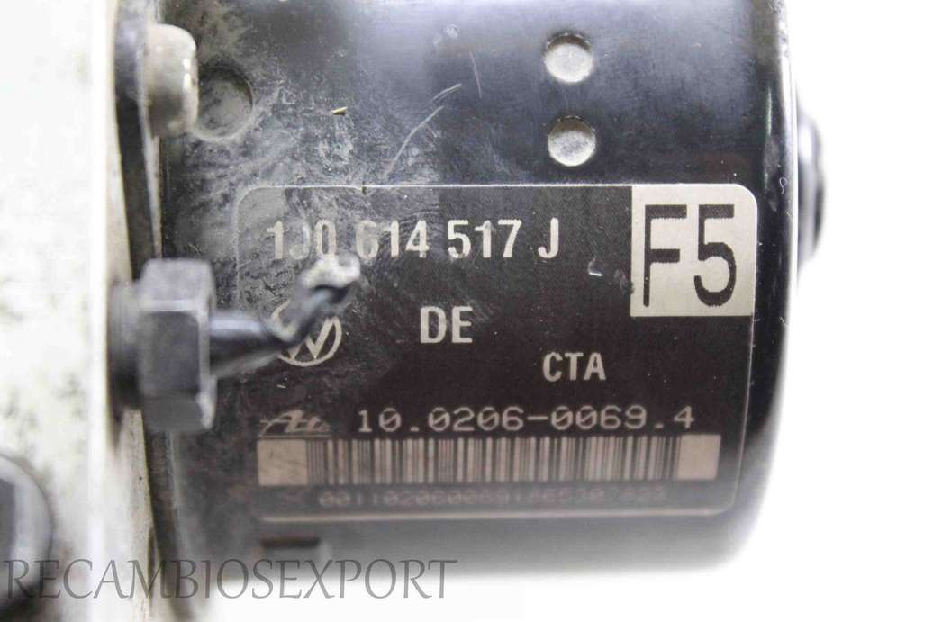 Modulo ABS VW Audi Seat 1J0614517J 1J0 614 517 J 1C0907379M 1C0 907 379 M ATE 10020600694 10.0206-0069.4 10096003353 10.0960-0335.3 00007884E1 - foto 2
