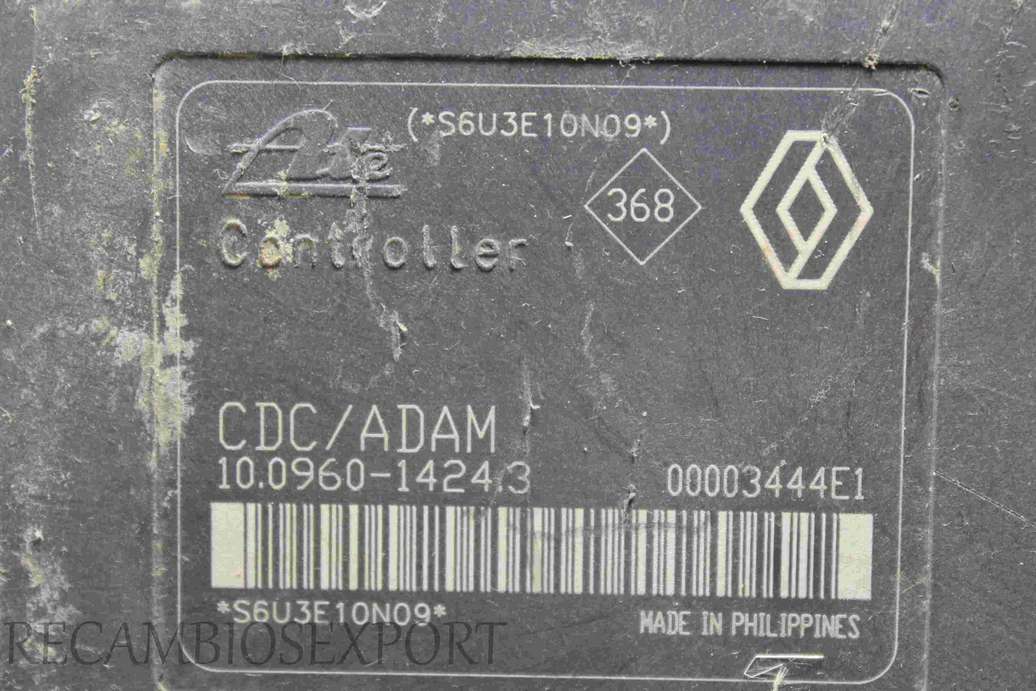 Modulo ABS Renault Espace Laguna 8200183495B 8200 183 495--B 8200183495 B ATE 10020600654 10.0206-0065.4 10096014243 10.0960-1424.3 00003444E1 - foto 3