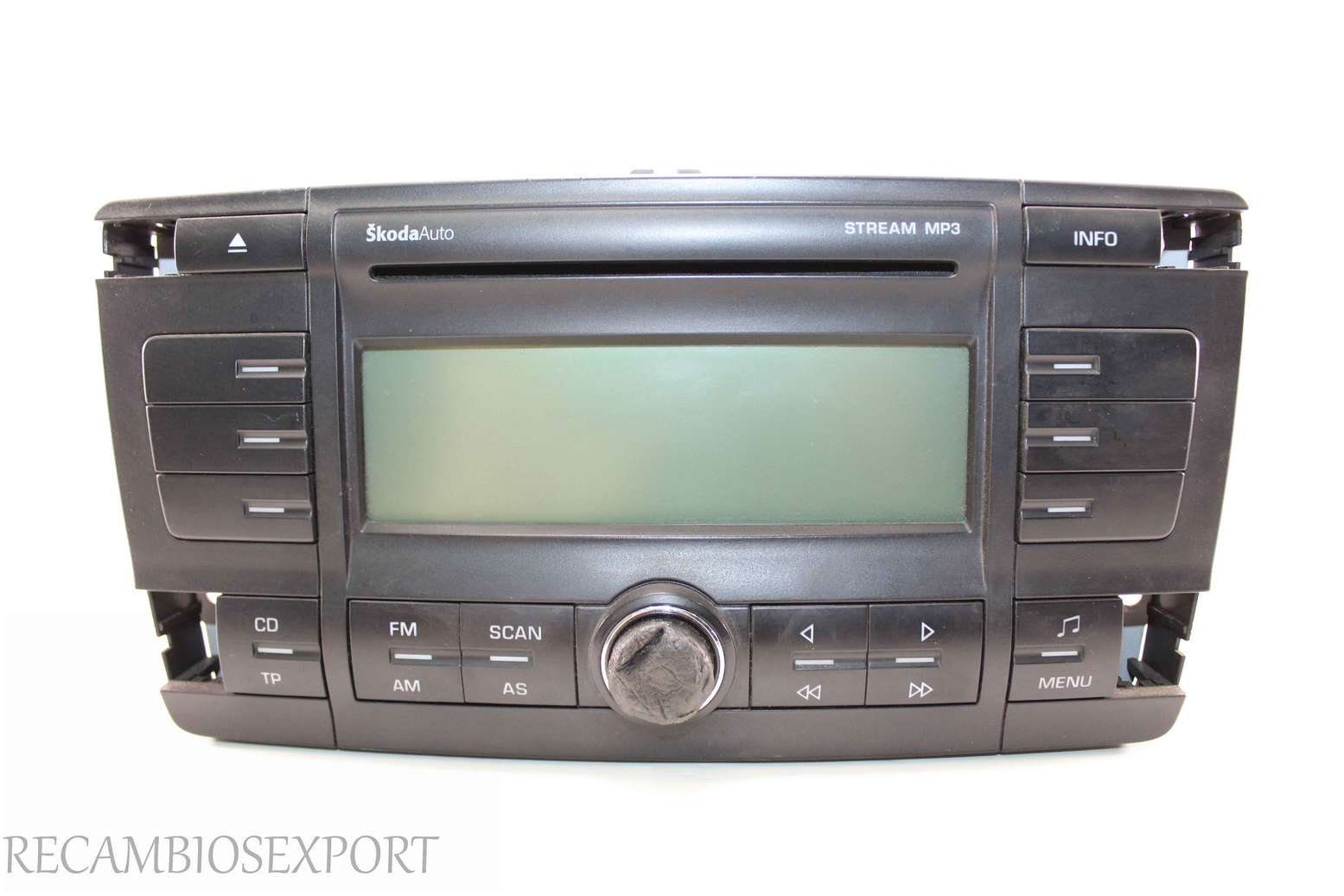 Radio GPS display Skoda Octavia 1Z0035161C - foto 1
