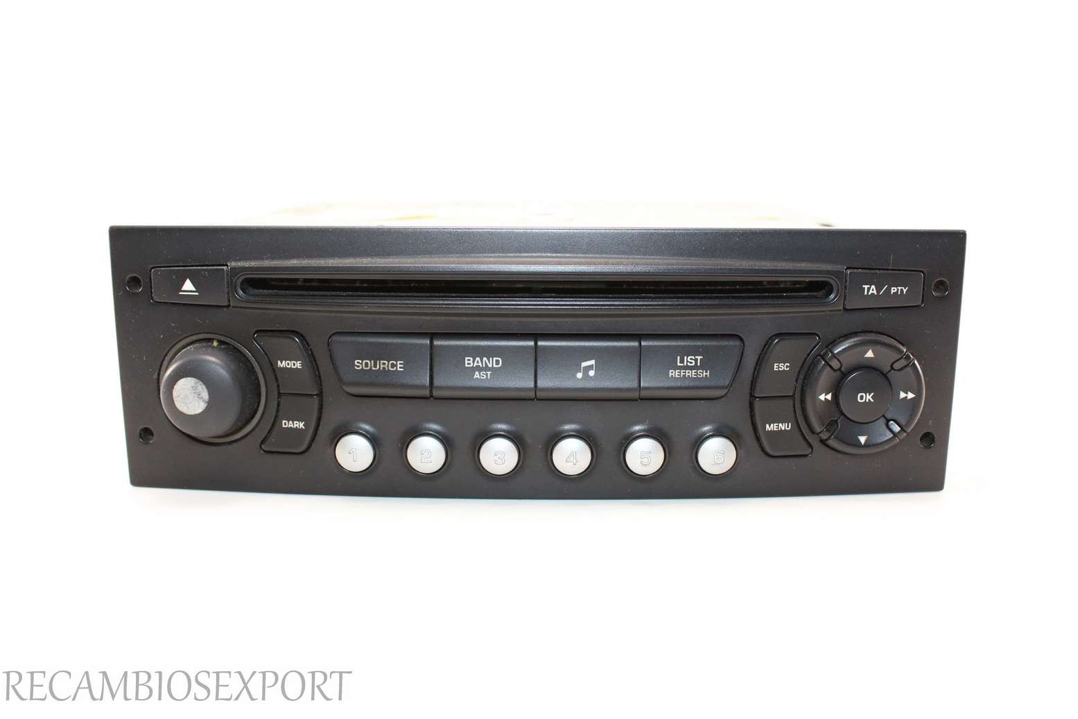 Radio GPS display Citroen C4 9659138977 96 591 389 77 7645137392 7 645 137 392 - foto 1