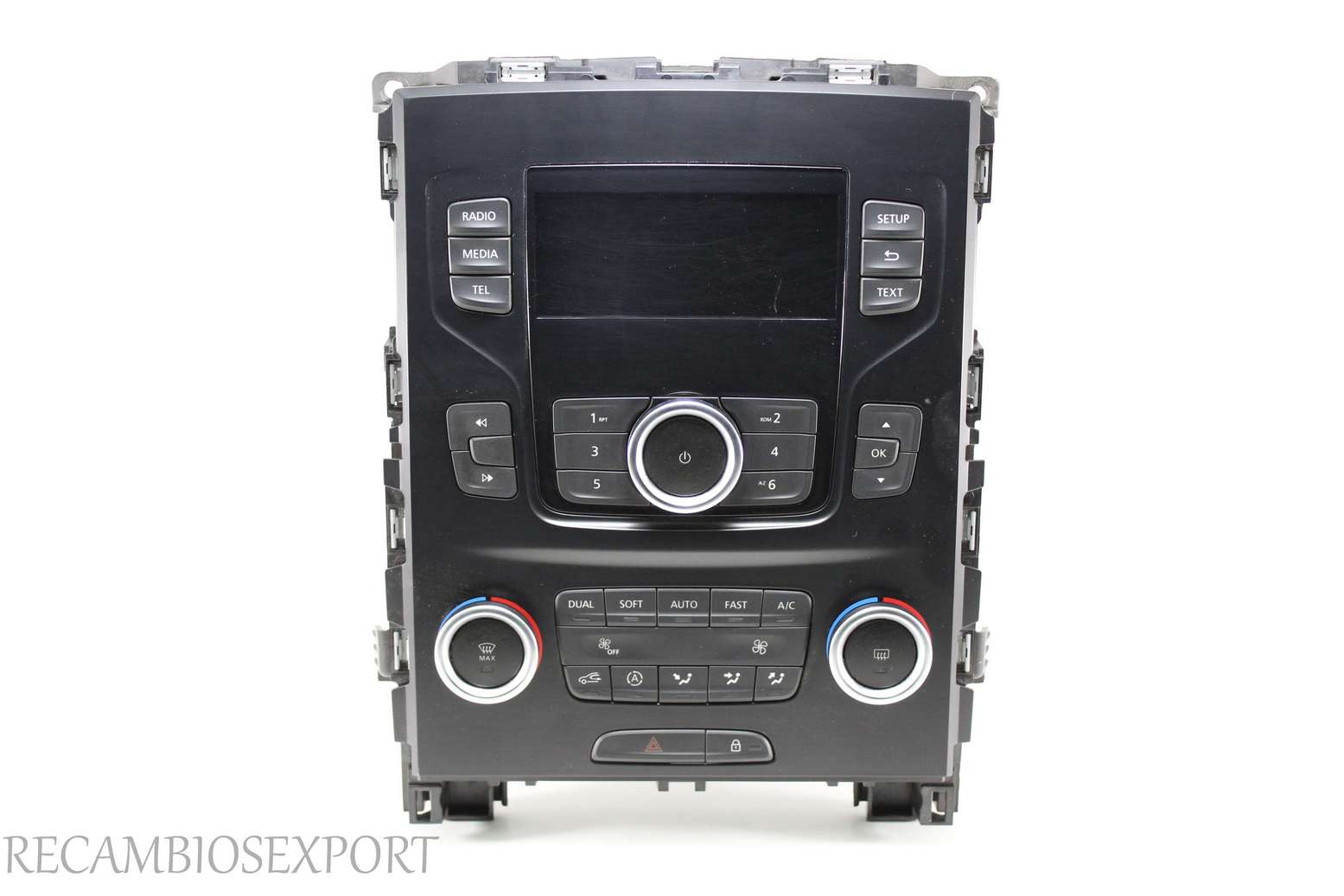 Central Panel Radio GPS display Renault Megane 280900715R 681833236R 1535555X - foto 1