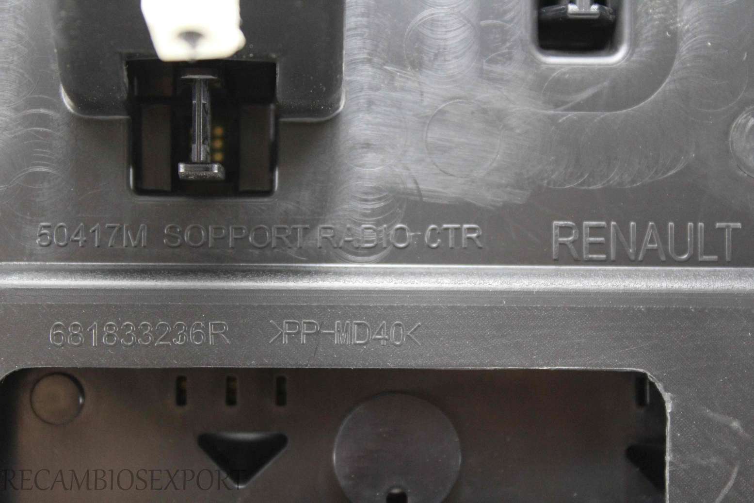 Central Panel Radio GPS display Renault Megane 280900715R 681833236R 1535555X - foto 3