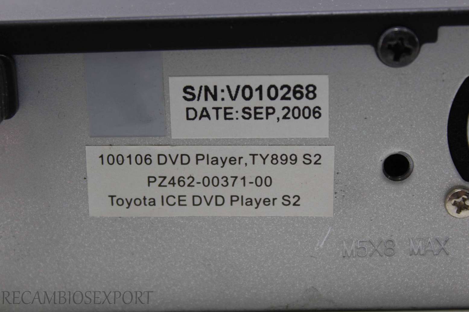 Radio GPS display Toyota Lexus PZ4620037100 PZ462-00371-00 10R023143 10R-02-3143 - foto 3