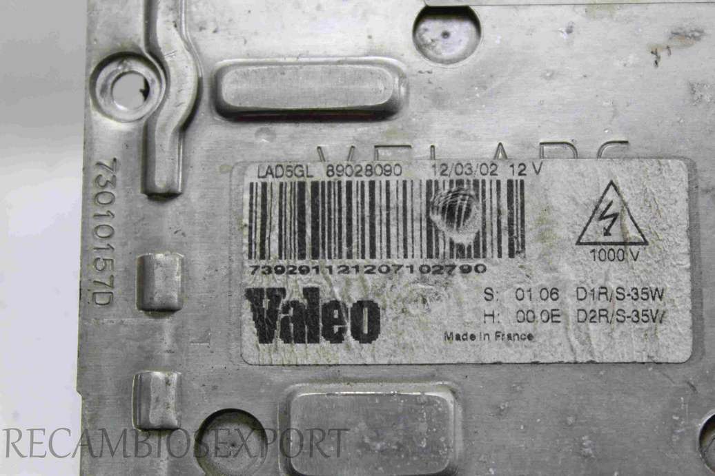 Centralita de control Xenon Renault Laguna 89028090 Valeo - foto 2