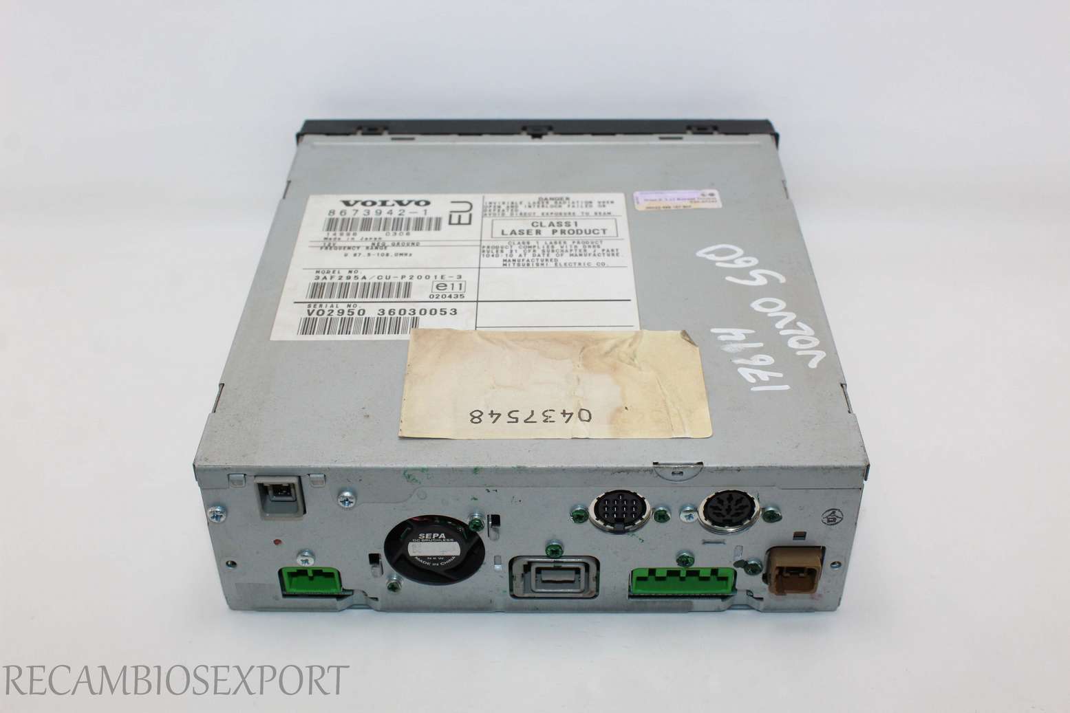 Radio GPS display Volvo S80 XC90 86739421 8673942-1 - foto 2