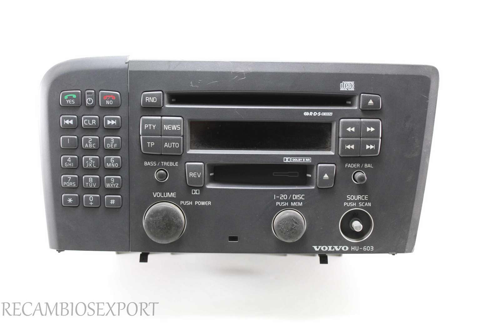 Radio GPS display Volvo V70 S60 S80 9496781 86511521 8651152-1 - foto 1