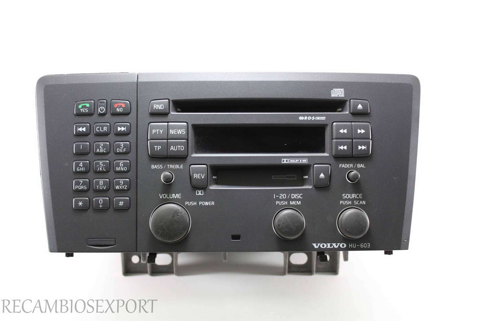 Radio GPS display Volvo 8651562 86515621 Autoliv 2204194D 220 4194 D - foto 1