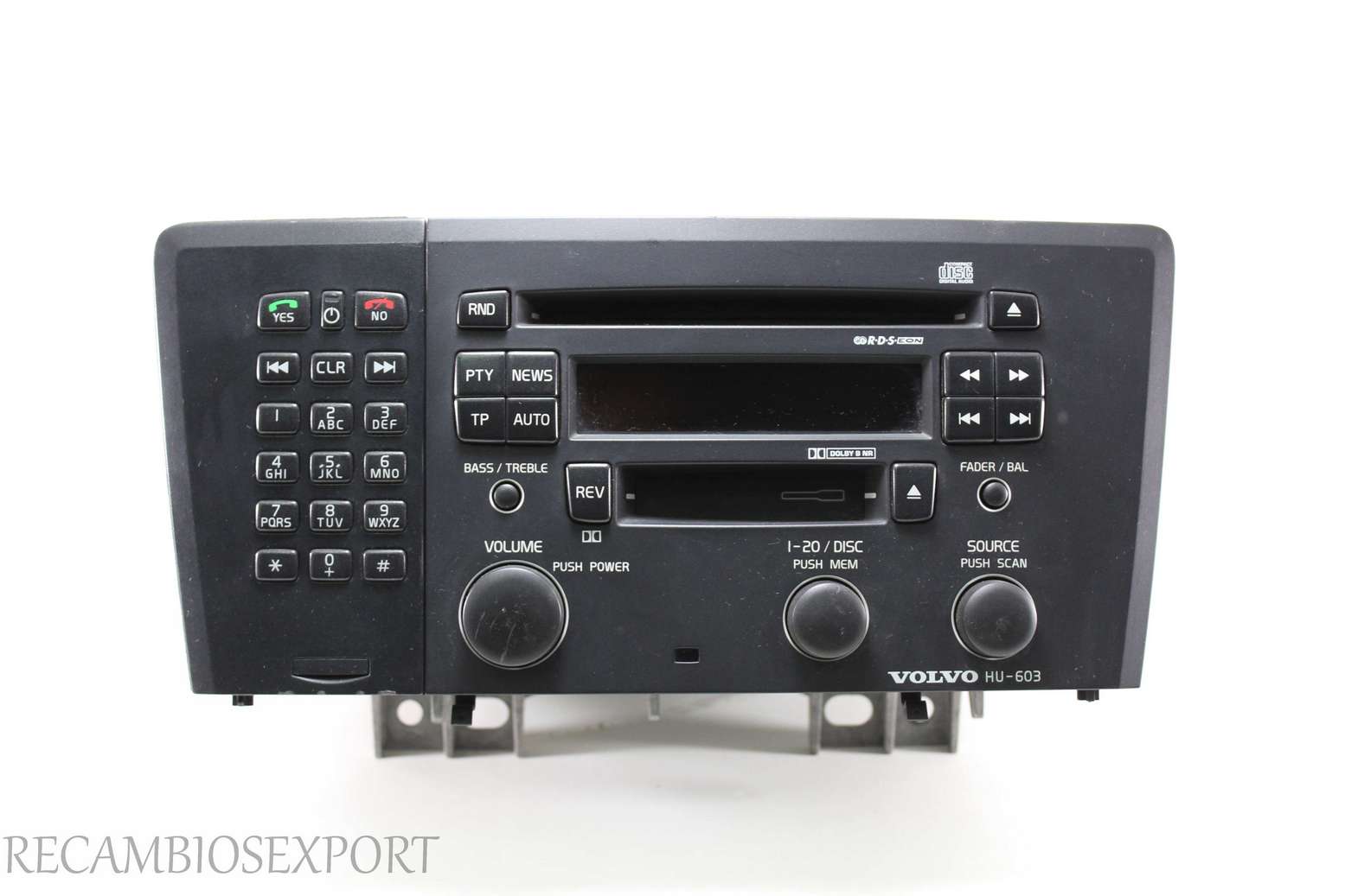 Radio GPS display Volvo V70 30657804 30657804M Autoliv 2204194M 220 4194 M - foto 1