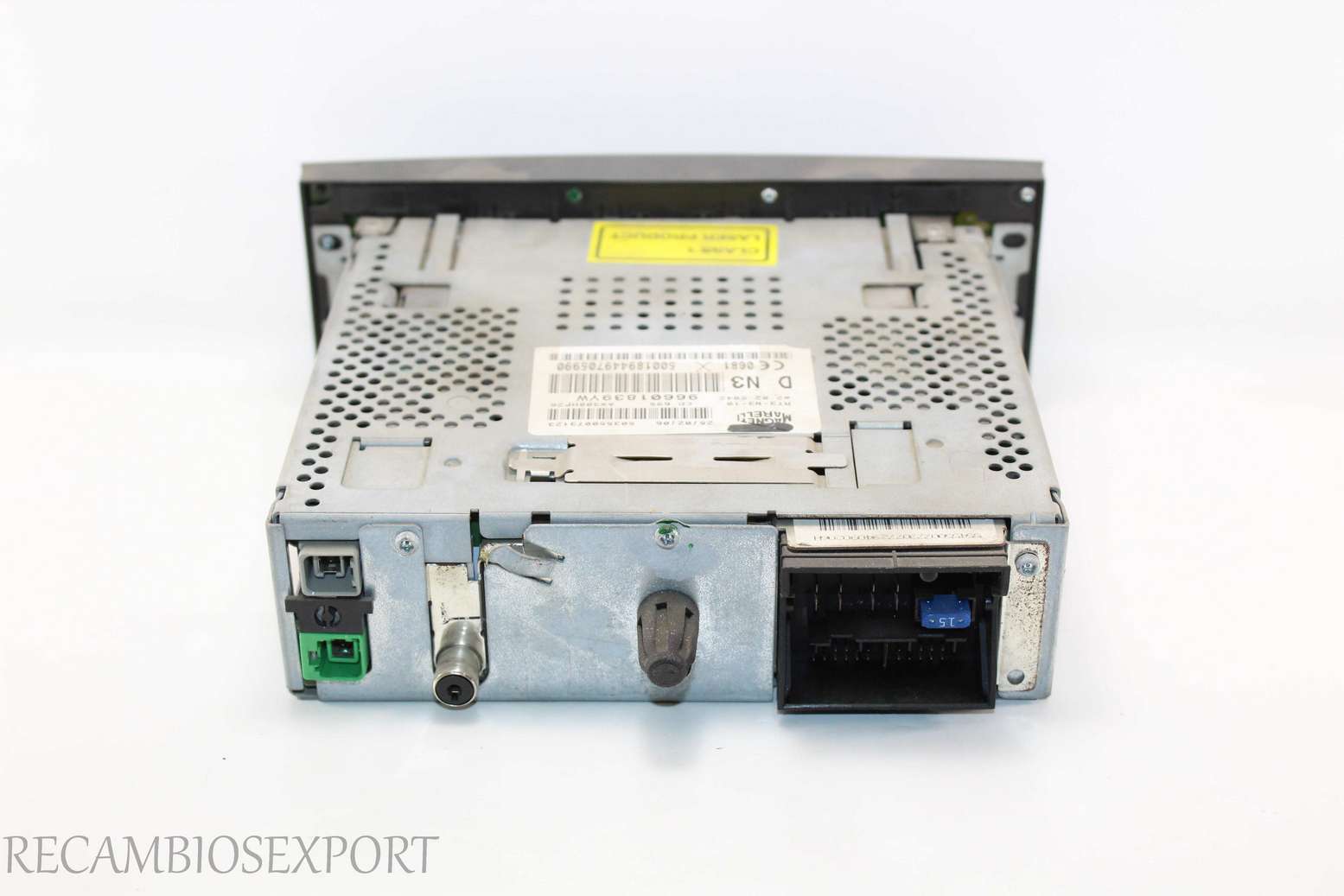 Radio GPS display Citroen C5 96601839YW 96601839 YW Magneti Marelli 503550073123 X3GL9CR26 554550076912 - foto 2