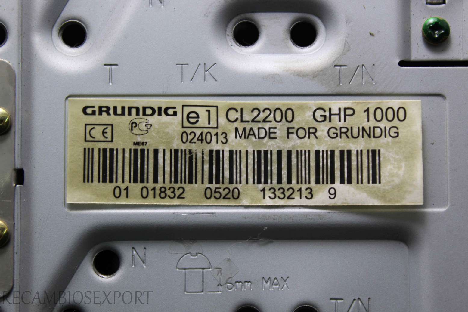 Radio GPS display Kia Carens 01018320520 01 01832 0520 CL2200GHP1000 CL2200 GHP 1000 024013 - foto 3