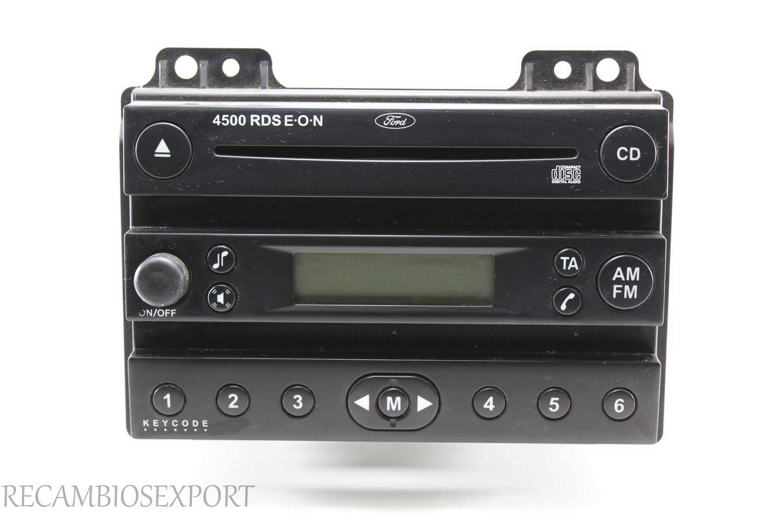 Radio GPS display Ford Fiesta Fusion 2S6118C815AF 2S61-18C815-AF B3LOWCD B3 LOW CD M026635 Visteon - foto 1