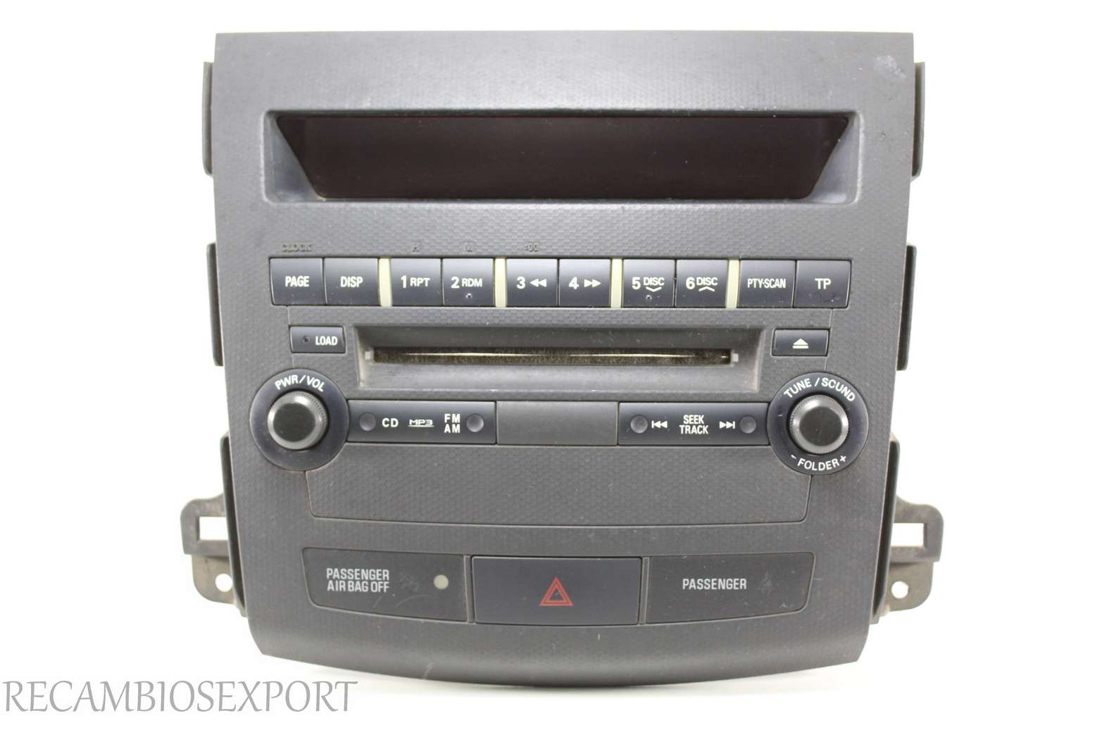 Radio GPS display Peugeot 4007 Mitsubishi Outlander 8002A538XA Visteon - foto 1