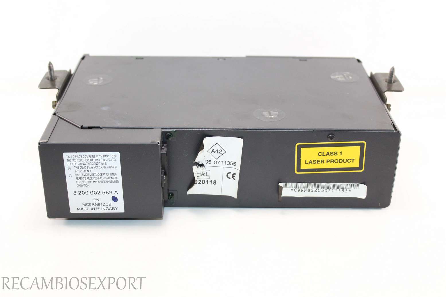 Radio GPS display Renault Espace Scenic 8200002656B 82 00 002 656B 8200002589A 8 200 002 589 A MC9RN81ZCB - foto 3