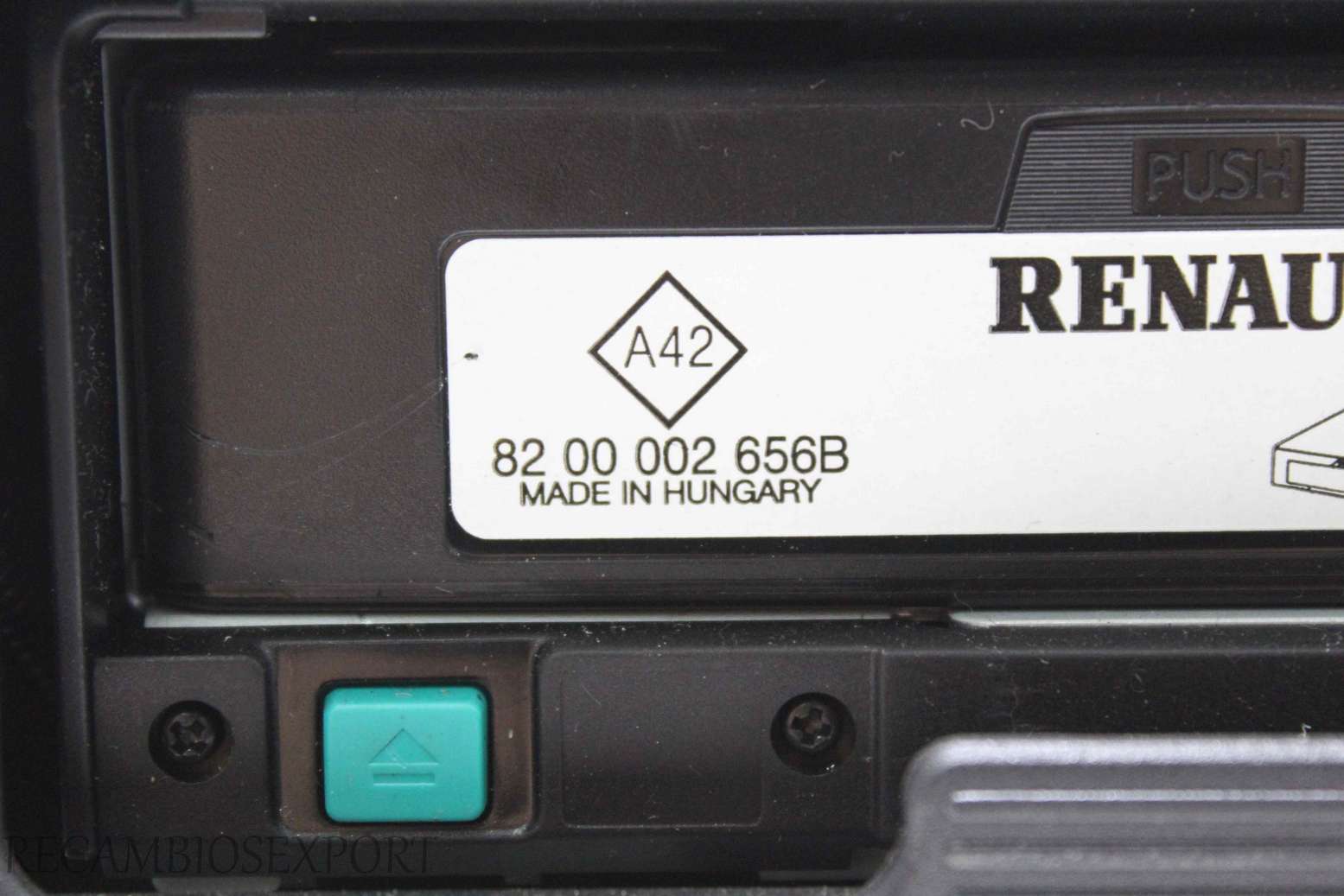 Radio GPS display Renault Espace Scenic 8200002656B 82 00 002 656B 8200002589A 8 200 002 589 A MC9RN81ZCB - foto 5