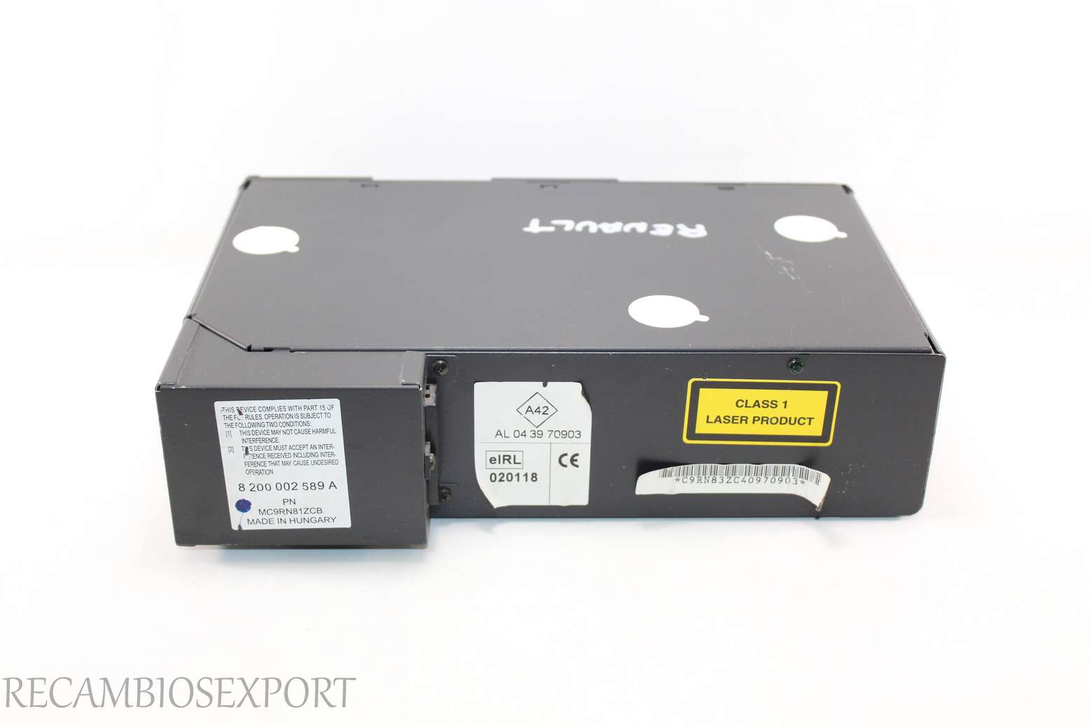 Radio GPS display Renault Espace Scenic Clio 8200002656A 82 00 002 656A 8200002589A 8 200 002 589 A MC9RN81ZCB - foto 6