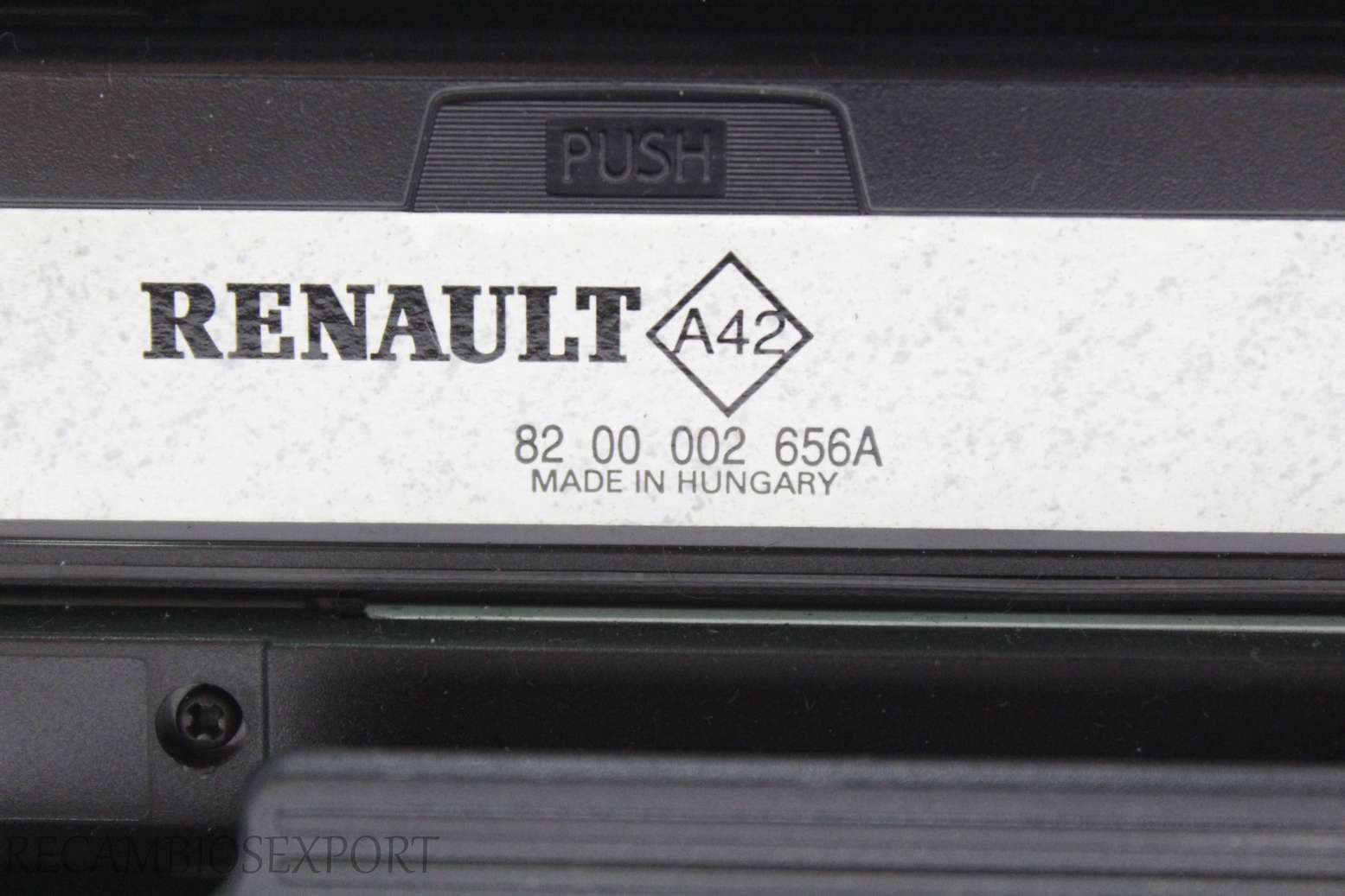 Radio GPS display Renault Espace Scenic Clio 8200002656A 82 00 002 656A 8200002589A 8 200 002 589 A MC9RN81ZCB - foto 5