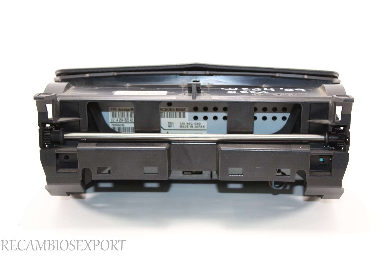 Radio GPS display Mercedes W204 A2048204297 A 204 820 42 97 A20468012319F45 A204 680 12 31 9F45 A2046801231 72695535 080319041149 08 03 19 04 11 49 - foto 3