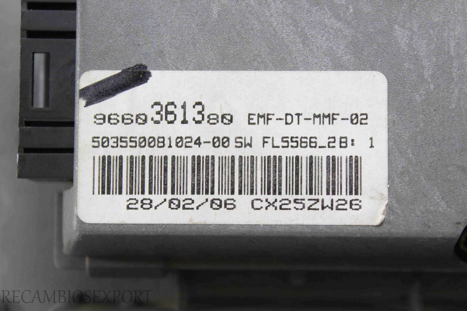 Radio GPS display Citroen C5 9660361380 50355008102400 503550081024-00 - foto 3