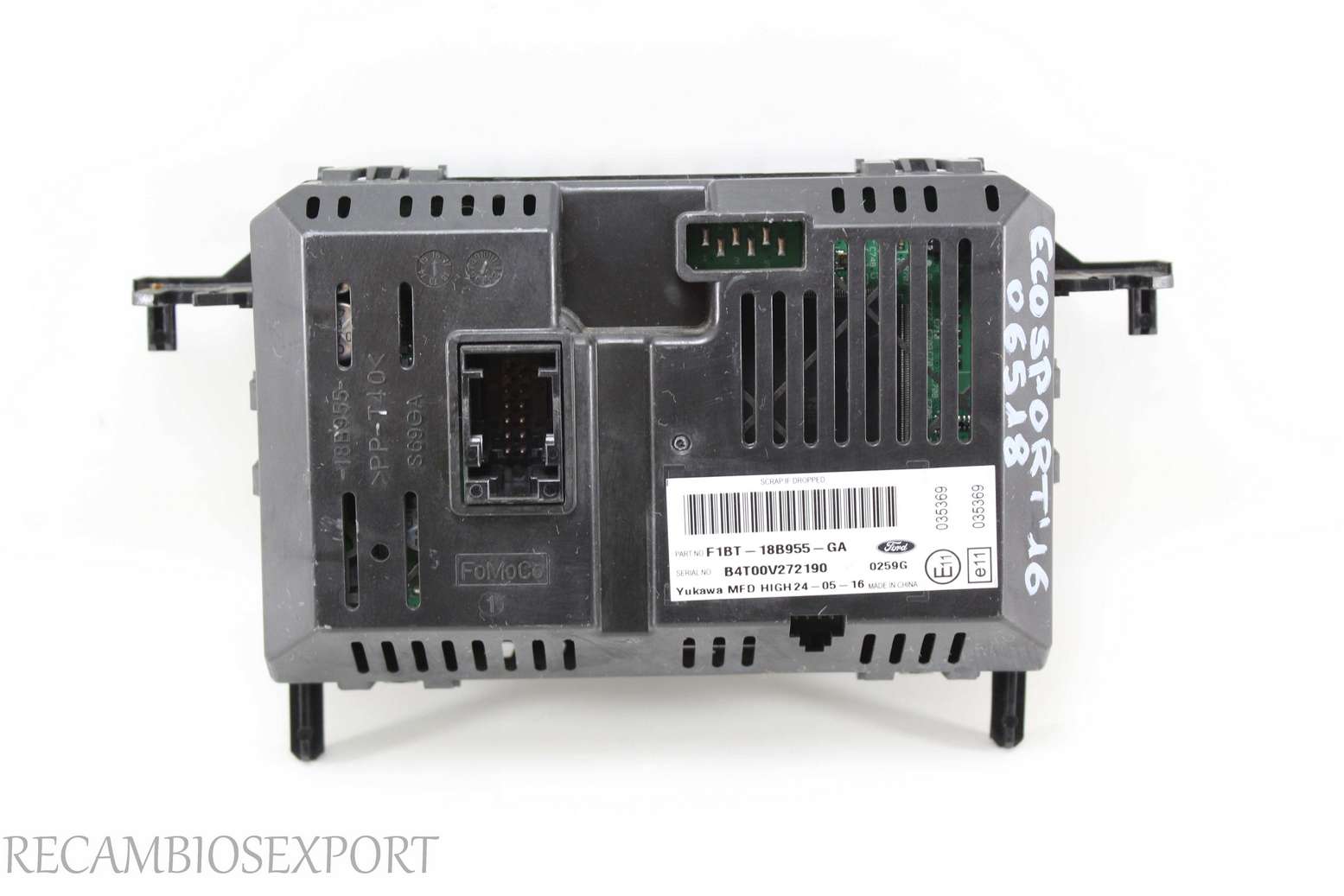 Radio GPS display Ford Fiesta F1BT18B955GA F1BT-18B955-GA - foto 2