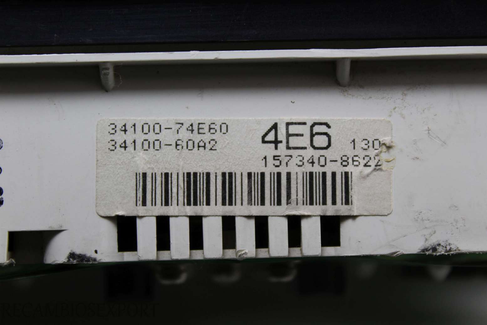 Cuadro de instrumentos Suzuki Vitara 3410074E60 34100-74E60 3410060A2 34100-60A2 1573408622 157340-8622 - foto 3