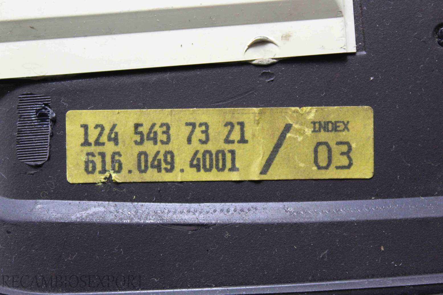 Cuadro de instrumentos Mercedes W124 1245437321 124 543 73 21 6160494001 616.049.4001 IND 03 - foto 3