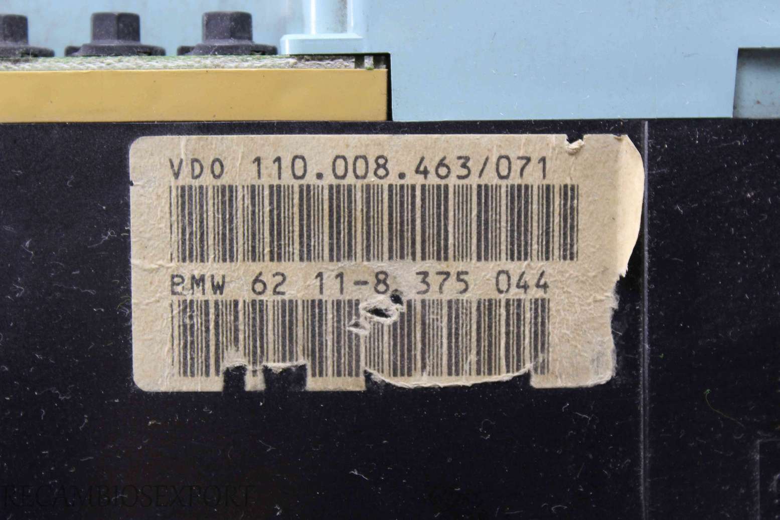 Cuadro de instrumentos BMW E36 62118375044 62 11-8 375 044 VDO 110008463071 110.008.463/071 - foto 3