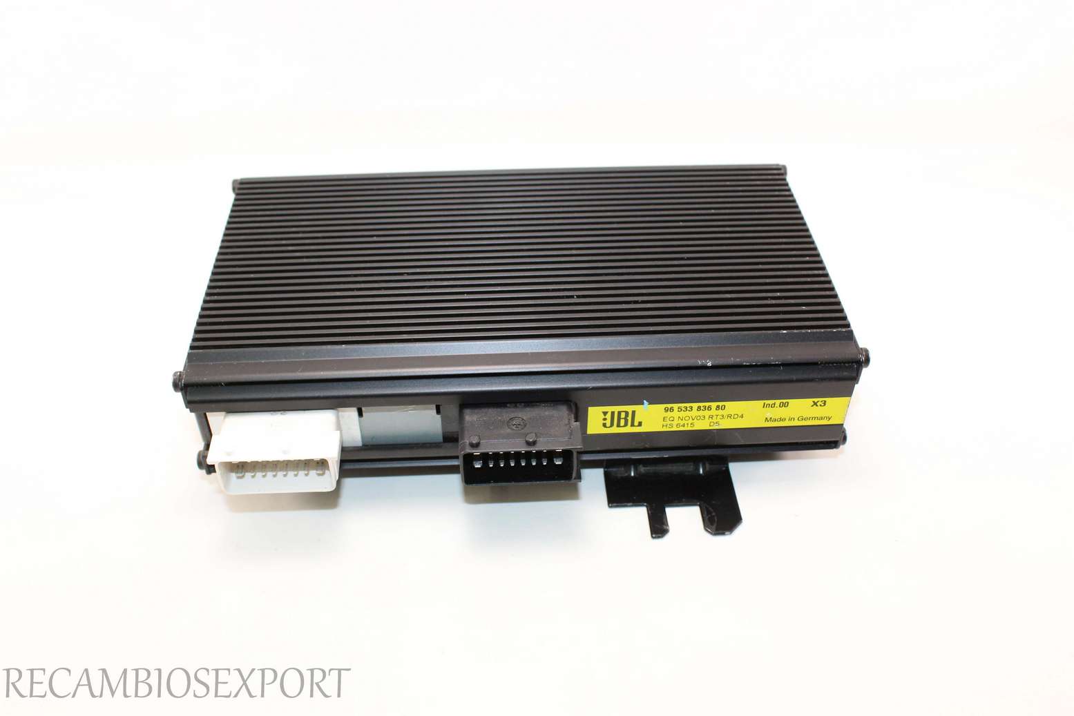 Amplificador Peugeot 407 607 Citroen C4 C5 C6 9653383680 96 533 836 80 EQ NOV03 RT3/RD4 Ind.00 X3 HS6415A6 HS 6415 D5 - foto 1