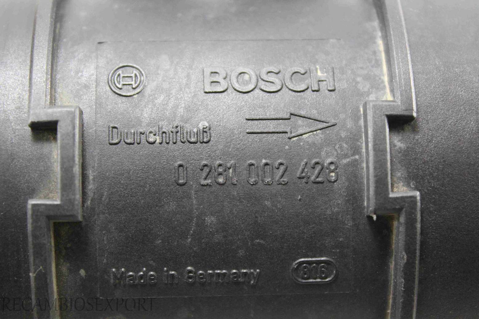 Caudalimetro Opel Astra Zafira Bosch 0281002428 0 281 002 428 - foto 2